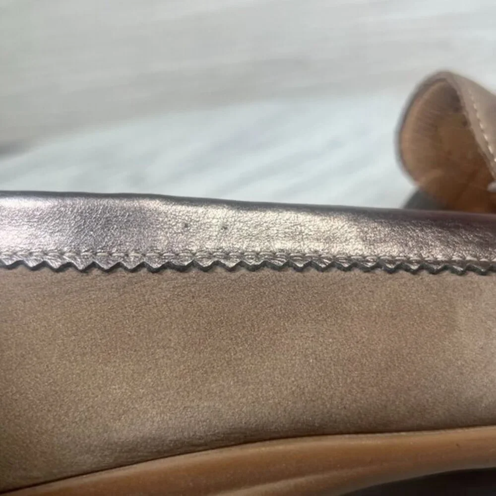 Gabor Moccasins‎ Womens 6.5 Slip On Loafers Brown Leather Comfort Soft Handmade - Picture 15 of 15